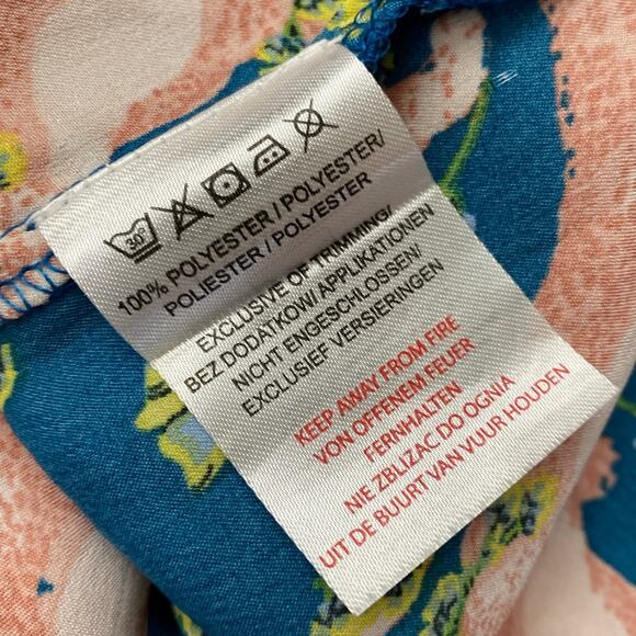 Their Nibs Pajama Top Cheetah Jungle Pocket Pyjama Blouse Asian Inspired V-neck - Picture 9 of 10